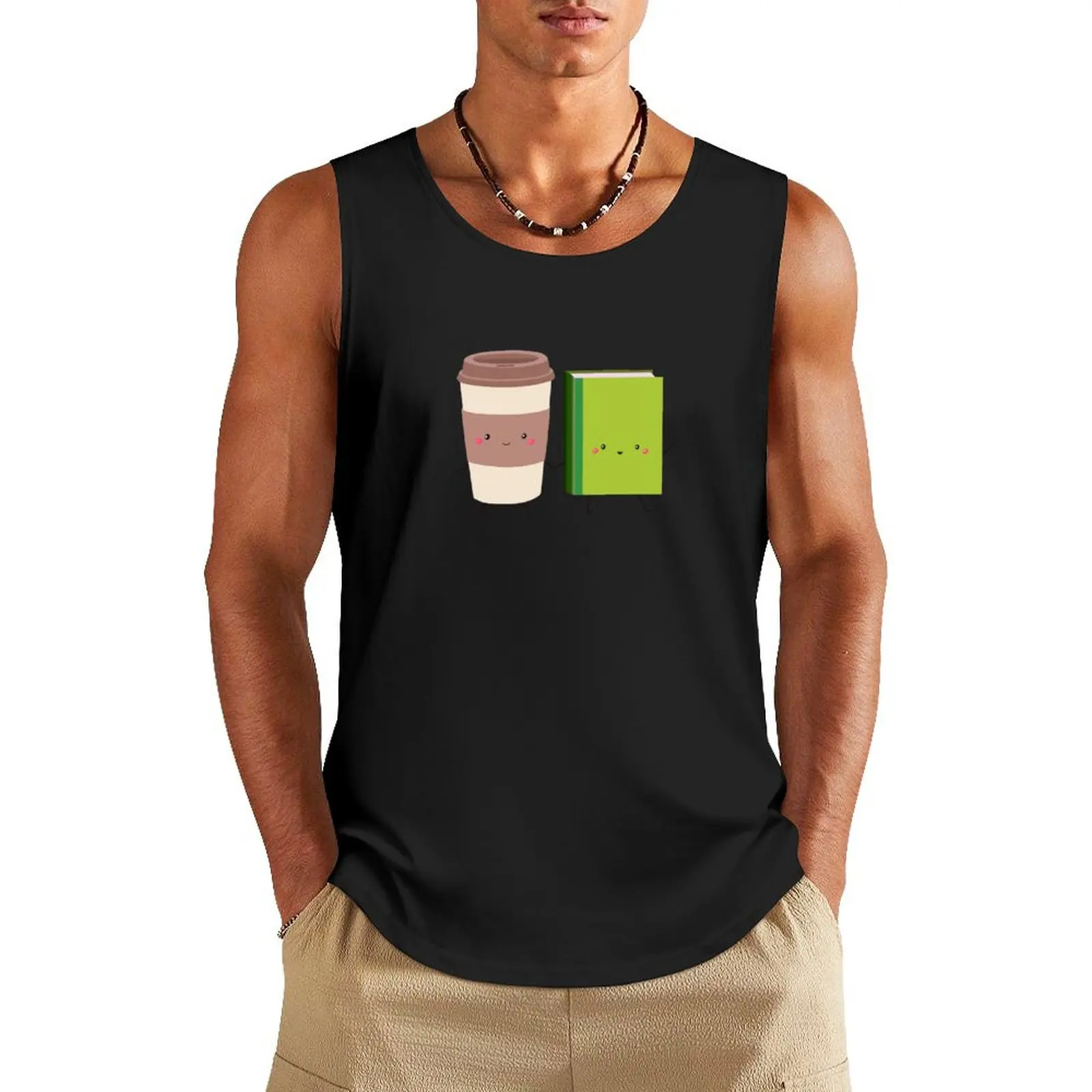 

let's go for a walk Tank Top sports vest men clothings Sports shirt man