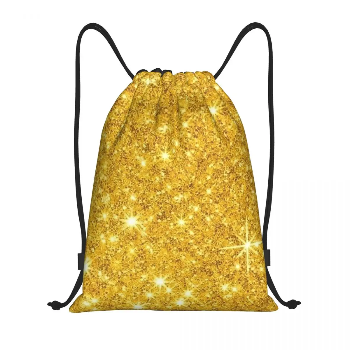 

Рюкзаки с золотым блеском, модные сумки на шнурке, сумки для хранения, сумки для книг для мужчин, женщин, студентов