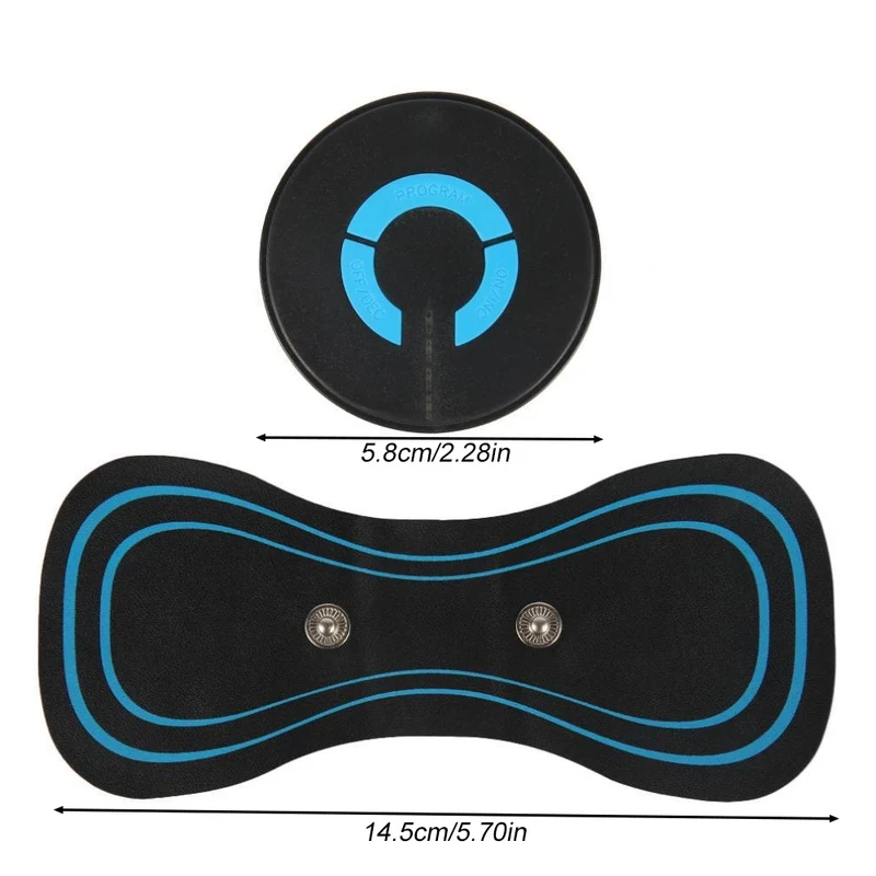 1-5pcs Mini Neck Massager, Portable Neck and Back Lightweight & Compact Design,Soft Gel Pads for Comfortable Skin Contact