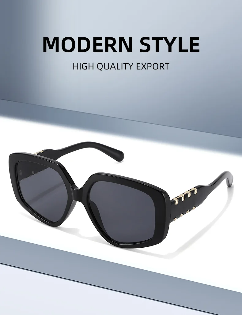 

High end sunglasses, internet street photography glasses, UV resistant polarized sunglasses