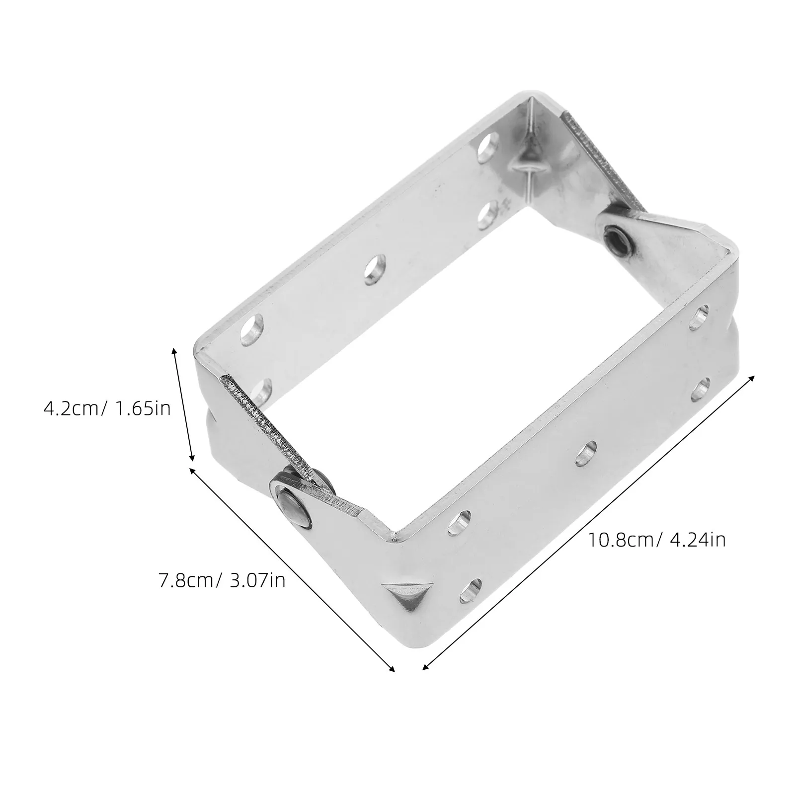 Industrial Grade Oven Door Hinge U-Shaped Replaceable Steel Hinge 108x42mm for Baking Ovens Dryers Cabinets Heat Resistant Quiet