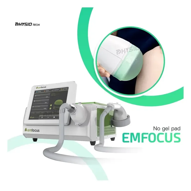 Emfocus Fast Pain Relief High-Energy Focusing ESWT Shockwave High-Efficiency Tissue Healing Physical Therapy Equipment
