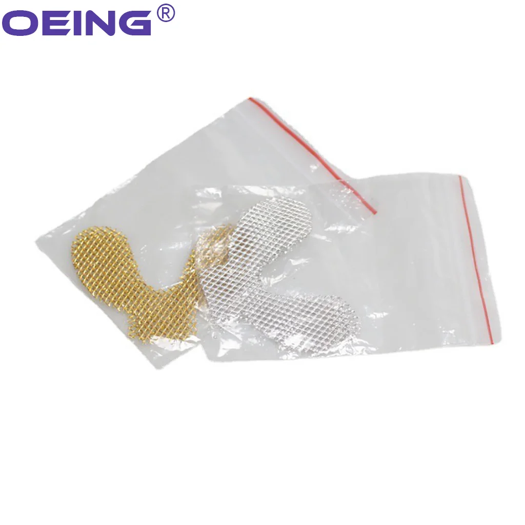 OEING 10/20Pcs/Pack Dental Reinforcement Mesh Dental Impression Metal For Acrylic Partial Upper/Lower Denture Palatal Retentio