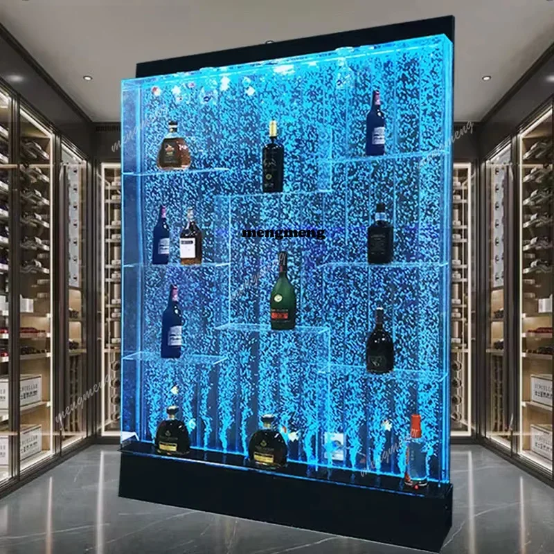 A5203 Screen Partition Dimming Water Curtain Wall Bubble Large Acrylic Porch Fish Tank Living Room Aquarium