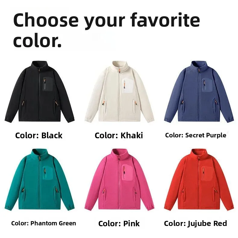 

ex Thiened Fce на подкладке с капюшоном, толстовка с воротником-стойкой, пальто, теплое, осень-зима, длинное волокно из полиэстера, молния