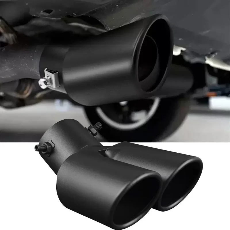 Automotive tailpipe modification, universal exhaust pipe modification, exhaust cover decoration, tail exhaust cover