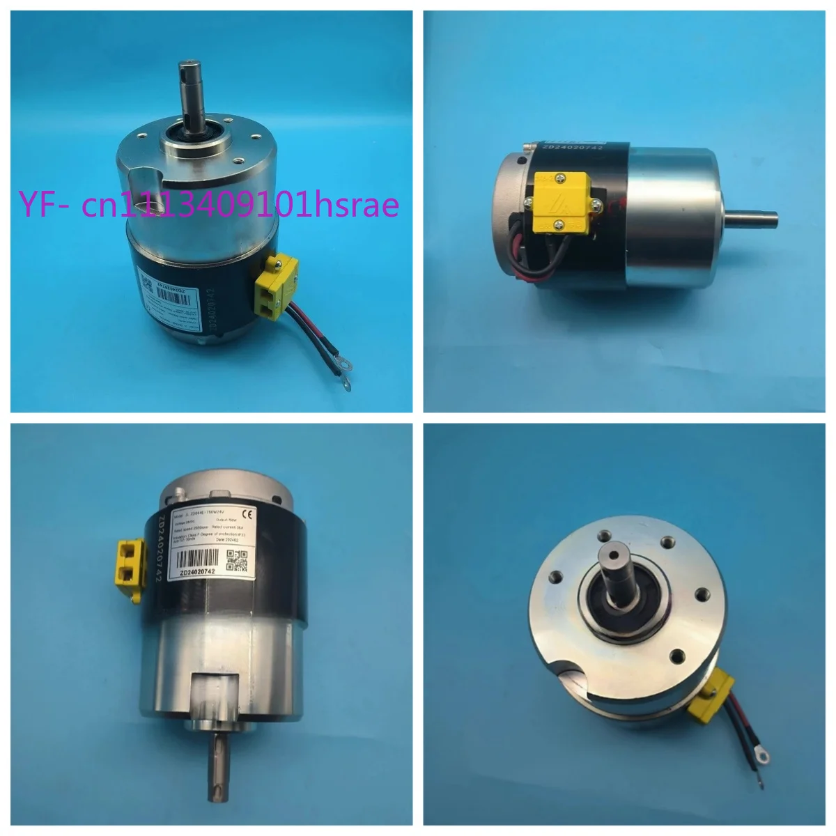 ZD044E-750W 24V DC Drive Motor, Electric Pallet Truck Walking Motor Replacement Parts