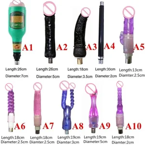 Machine à sexe d’entrée de gamme Accessoires de godemichés A2/A3 Gros godemichés pour femmes hommes Masturbation Plug anaux Kit 3XLR Accessoires Sex-shop 8 meilleurs adaptateurs de machine à gode en vente - No2