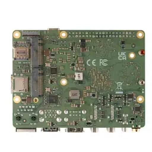 Radxa ROCK 5B+ Single Board Computer with RK3588 8-Core CPU GPU & NPU 8K HD-MI LPDDR5 WiFi 6 for Communication & Networking