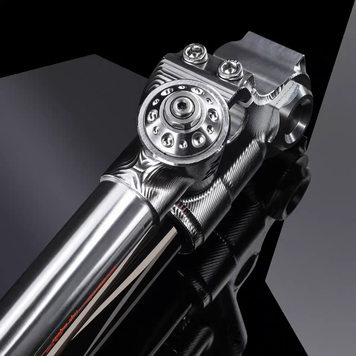 BZUK X2 Inverted Front Shock Absorber Nico Adjustable Dual Resistance with 46 Core Mounting Hole Spacing 395420mm Condition New