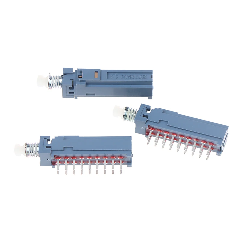 1/3Pcs MPNS6A MPN-S6-A Self-locking 6-knife 18-pin Keyboard Switch 6-way Power Switch With Lock-F(x)
