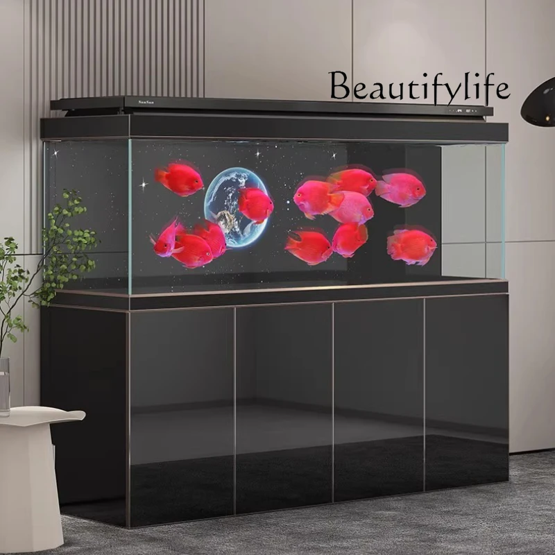 

Новый стиль, миска для рыбы, простота, оборудование для сельского хозяйства рыб, напольный аквариум, экология, настраиваемая мебель El Acuario Lsyg