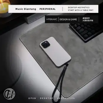 Podložka pod myš Gray series 1200x600 mm overlockovaná, velká podložka pod myš XXL, černá podložka pod klávesnici a stůl, herní podložka Gray series 6 nejlepší prodej Podložka pod myš 1200 mm - №5