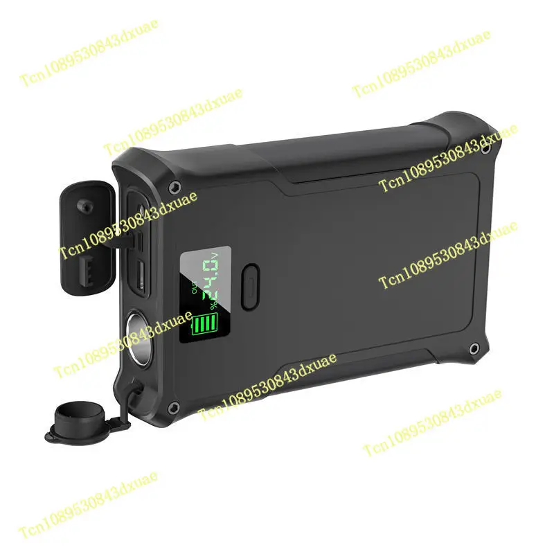 12V outdoor power bank with solar charging, QC 3.0 fast USB-C PD, 60W power supply, 40000mAh Backup Power Supply for ResMed S9,