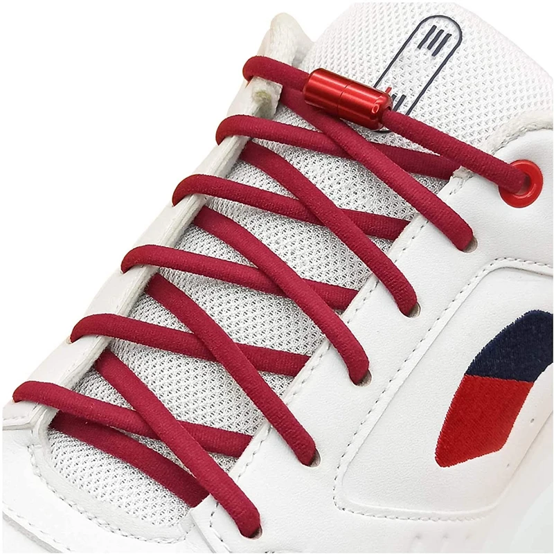 New Elastic Laces Sneakers No Tie Shoe laces Round Boot Shoelaces without ties Kids Adult Quick Shoe lace for Shoes Rubber Bands