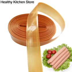 15M plastic Packing Film Diameter 21mm Packing Tools Sausage Casing Meat Packing Tools Meat Fillers Machine Nozzle Filler Shell