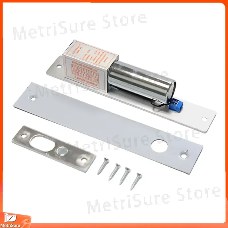 DC12V Strike Lock NO COM 5-Wire Low Temperature Automatic Door Lock for Security Door Access Control System Smart