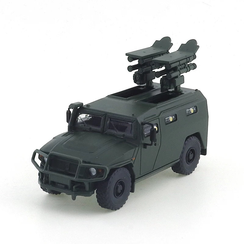 MASSDI 1/64 De Hummer H1 Gepantserde Voertuig van De Russische Tijger Type Auto Legering Motorvoertuig Diecast Metalen Model Kinderen Speelgoed Jongens