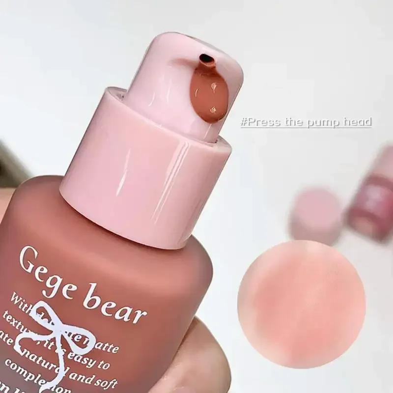 Liquid Blush Natural Complexion-enhancing Low-saturation Matte Multi-purpose Long-acting Waterproof Smooth Velvet Liquid Blush