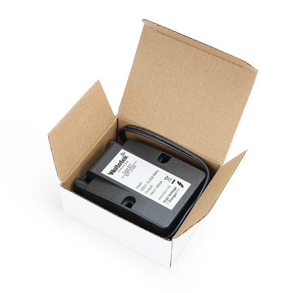 230V 15KV High‑Voltage Pulse Igniter Ignition Transformer with Ignition Needle High‑Tension Cable for Waste Oil Burner