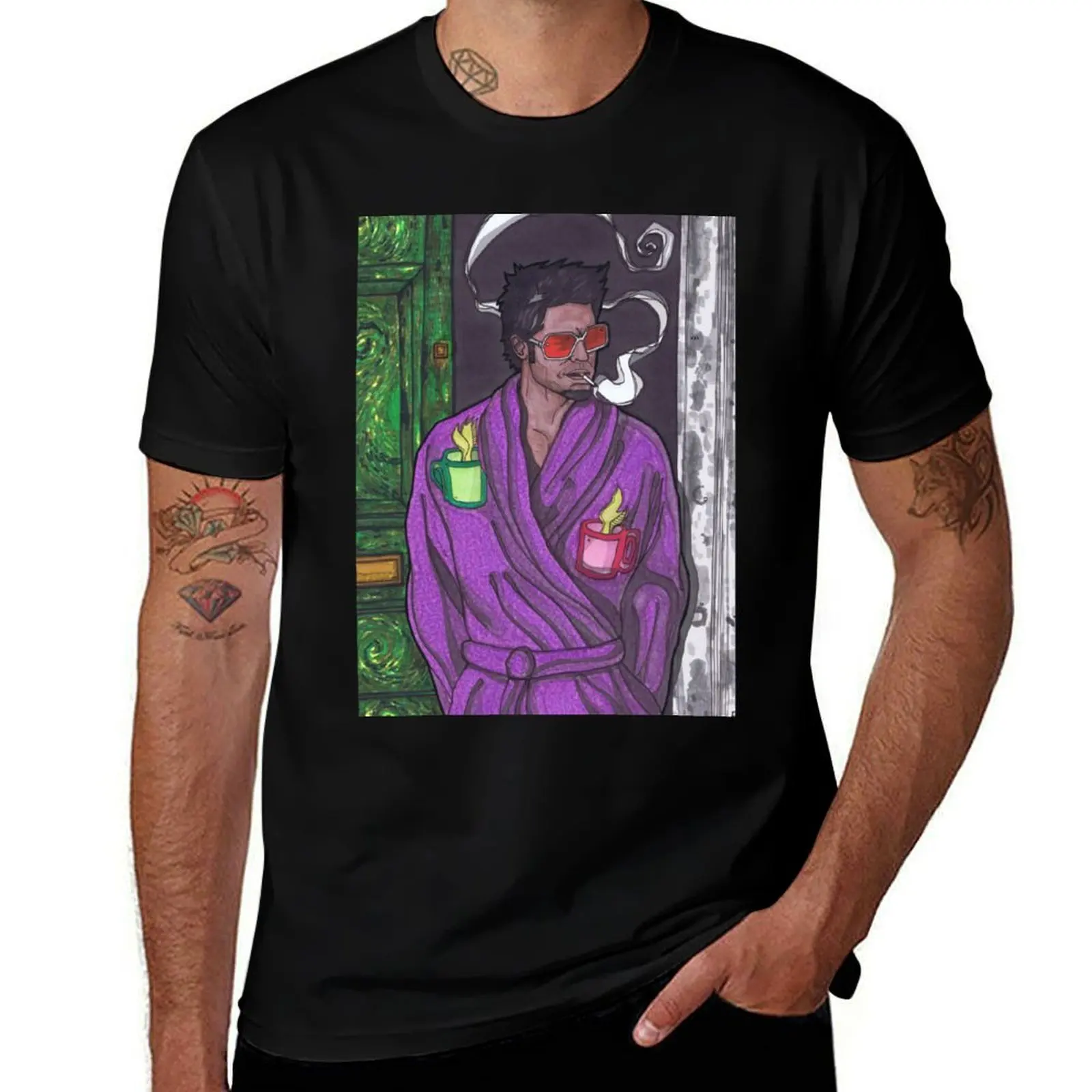 Tyler's Porch T-Shirt man t shirt cotton T-Shirt