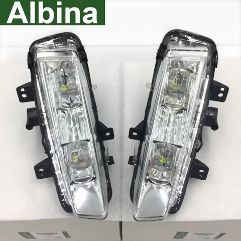 LR026089 LR026090 Передние светодиодные противотуманные фары (серебристые, правая и левая) для Land Rover Range Rover Evoque 2012-2015