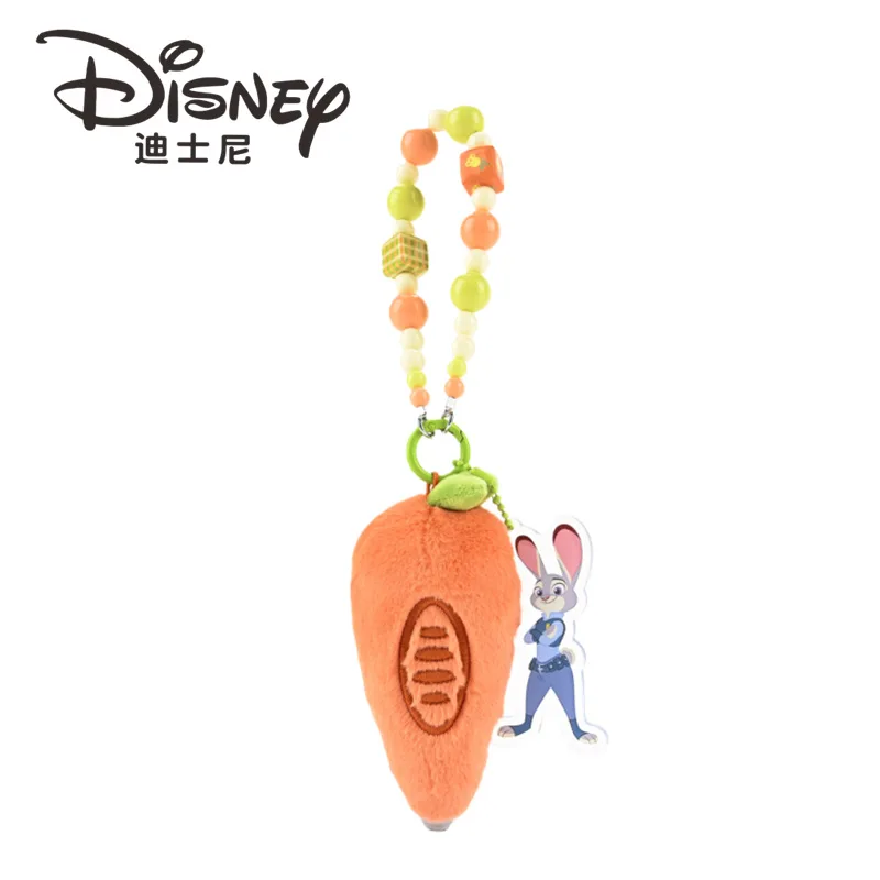 

Genuine Disney Zootopia Judy Hopps Plush Keychain 11CM Voice Recorder Bag Charm Pendant for Kids Girls Women Gift