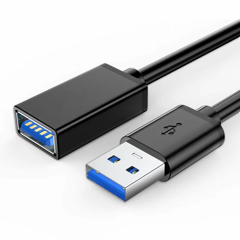 10 pièces USB 3.0 câble d'extension mâle à femelle pour ordinateur clé souris clavier-câble de données