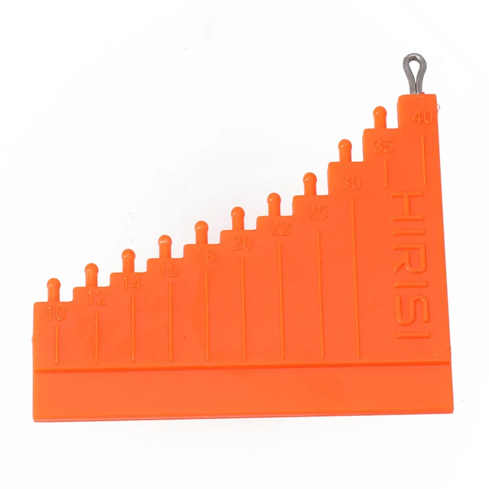 

High Quality Hair Rig Measurement Tool 5.3*1.6*5.5cm Accessories Knot Puller Tool Orange Red Hair Rig Measurement