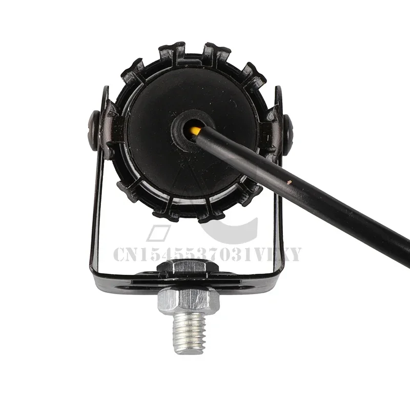 دراجة نارية صغيرة القيادة ضوء المصباح العالمي ثنائي اللون ATV سكوتر ل الأضواء المساعدة مصباح موتو الضباب إكسسوارات مضيئة