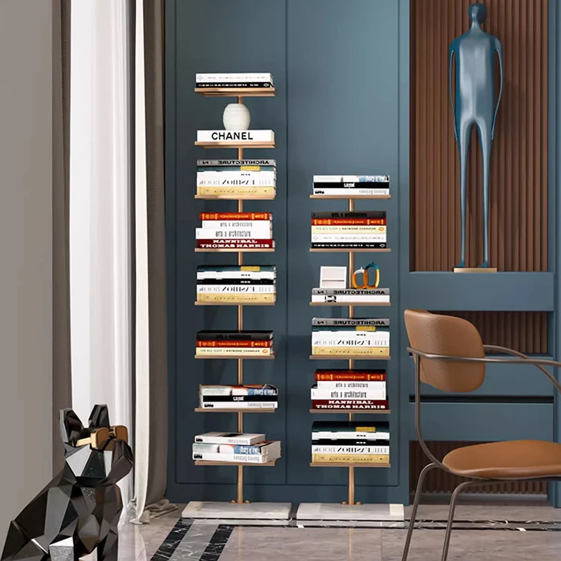 

Stackable Modern Bookcases Corner Living Room Storage Closet Bookcases Floor Stand Muebles Para El Hogar Minimalist Furniture