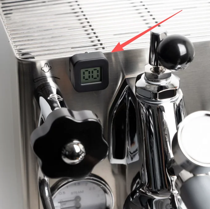 Coffee Machine Shot Timer Magnetic Sensor Non-Destructive Installation