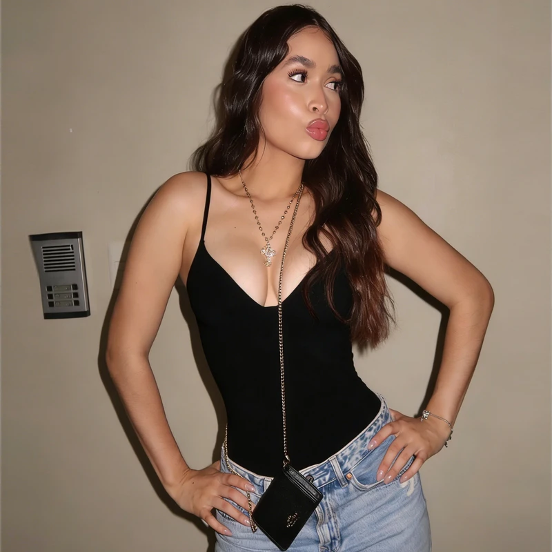 Women's Tops Bustier Corset Crop Slip Top Women Bodycon Backless Sexy Tops 2026New Brown Black Gray Camisole Vest Female Fashion image 6