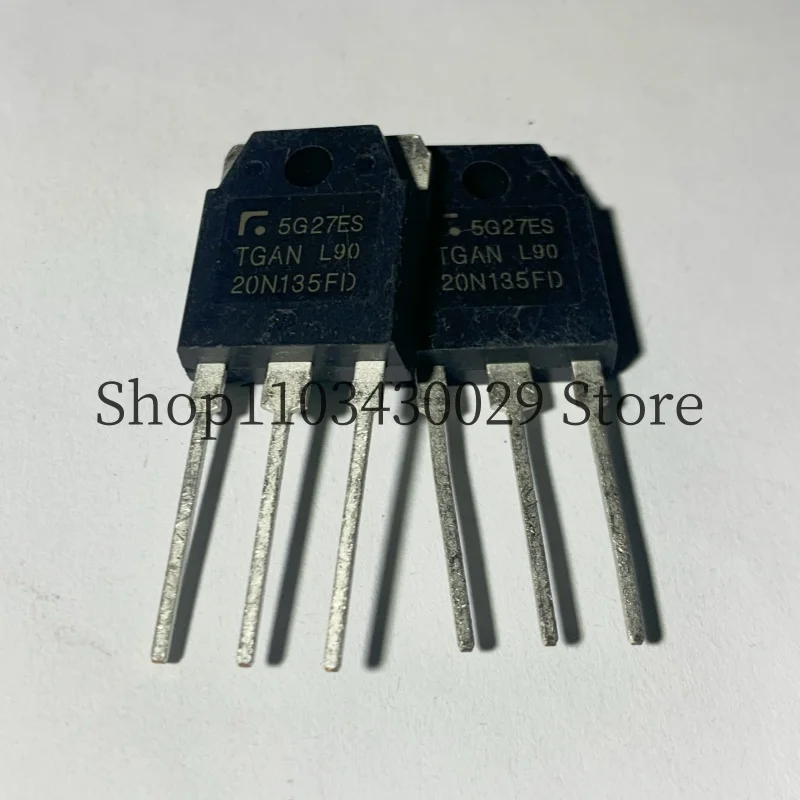 10Pcs New and Original TGAN20N135FD 20N135FD TO-3P 20A 1350V IGBT Power Transistor