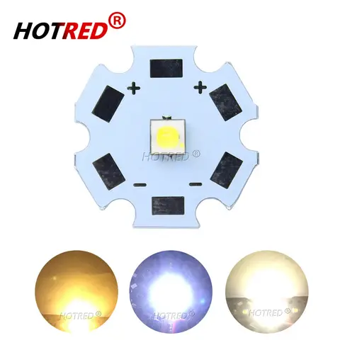 High Power LED Chips 1W 3W for Bike Lights HotRed