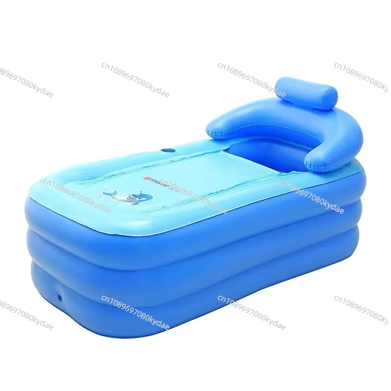 Durable Adult Warm Bathtub  Antifreeze Crack Thickened Warm Folding Bath Bucket Bath