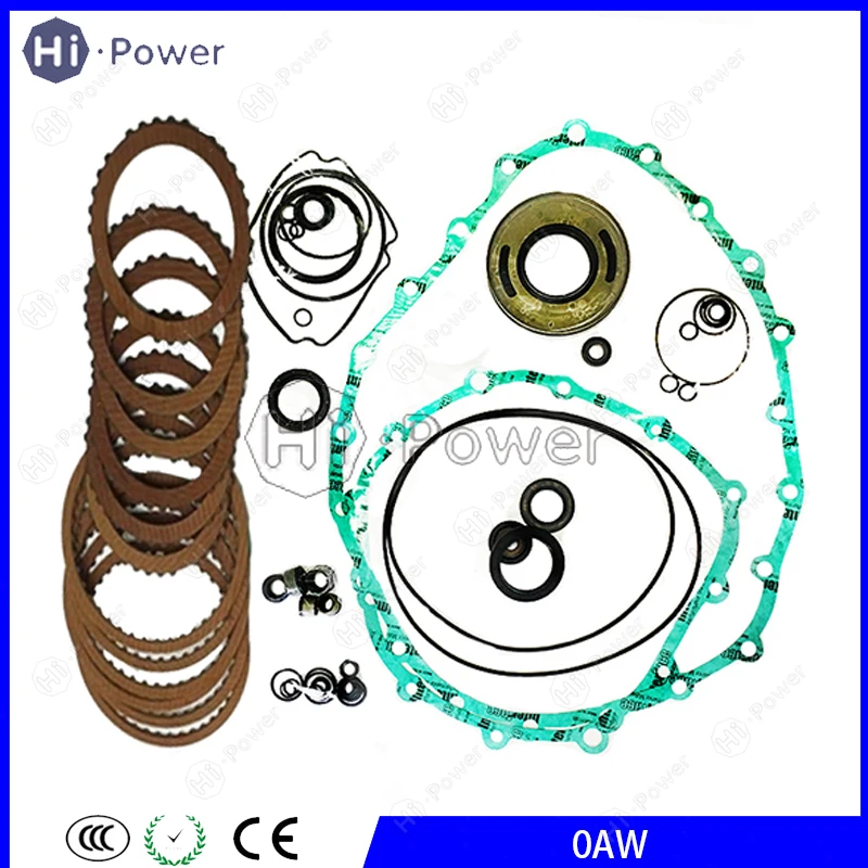 

0AW OAW комплект для капитального ремонта автоматической коробки передач, фрикционная пластина для VW AUDI OAW, автомобильный комплект для ремонта сальника коробки передач