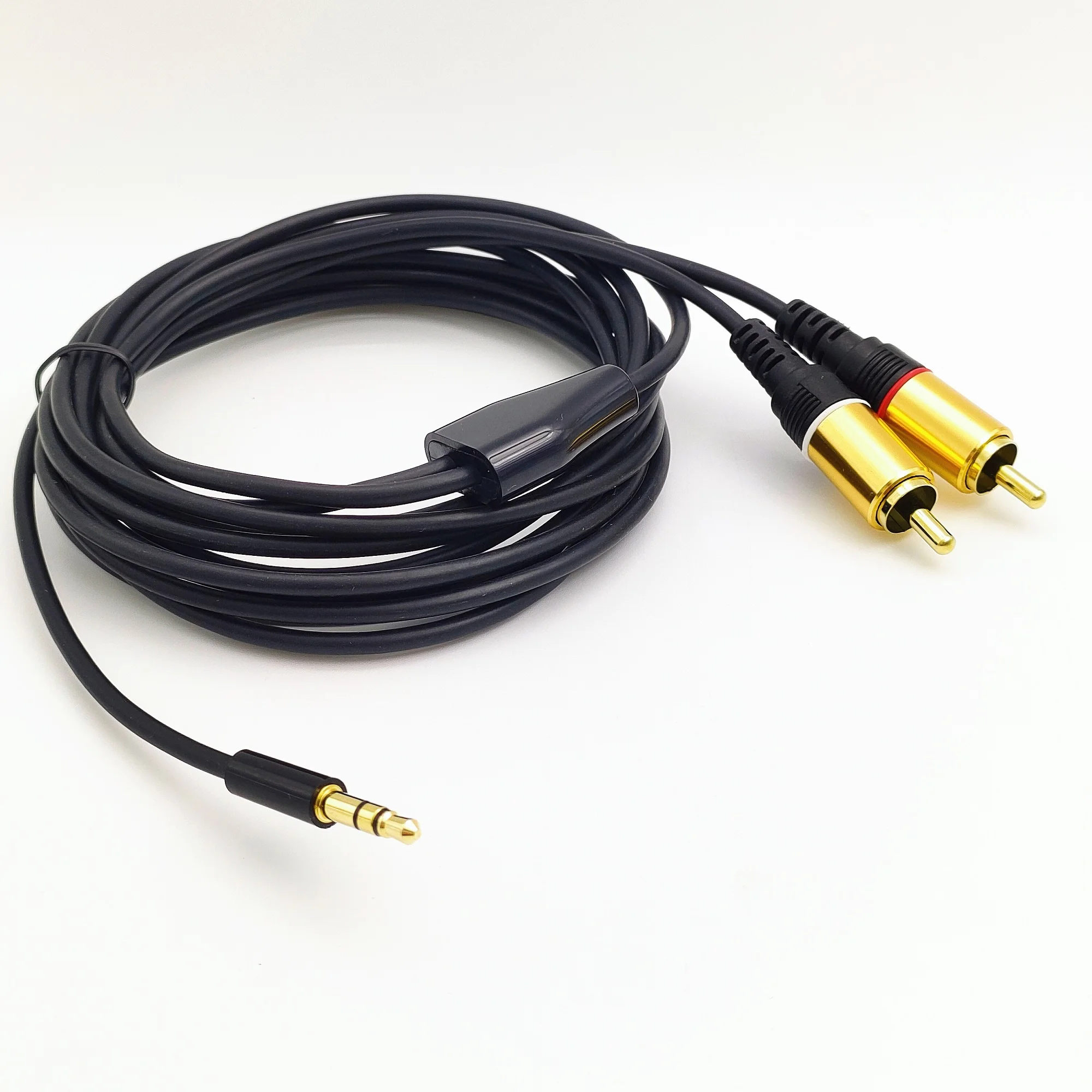 3M 10FT 3.5mm Audio to 2 RCA Cable 1/8