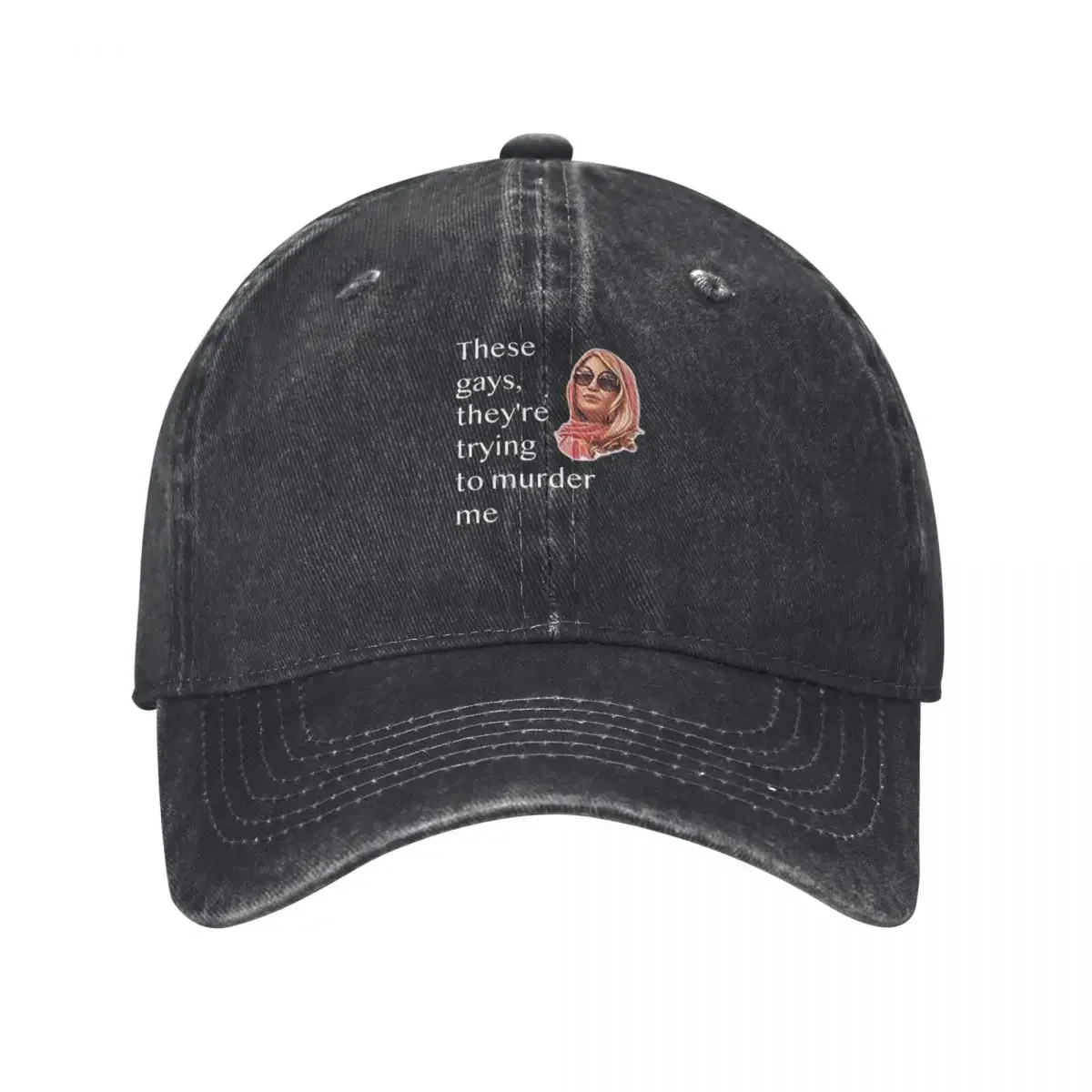 These Gays, They're Trying To M Me - Tanya White Lotus Baseball Cap Horse Hat birthday Women's Hats Men's