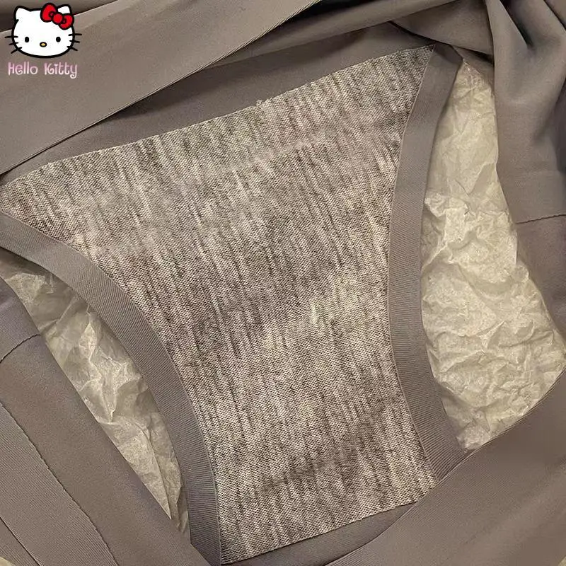 

Girls Clothing Kawaii Cartoon Ice Silk Suspender Beautiful Back Pantie Suit Anime New Sanrio Girl's Traceless Ringless Bra Sweet