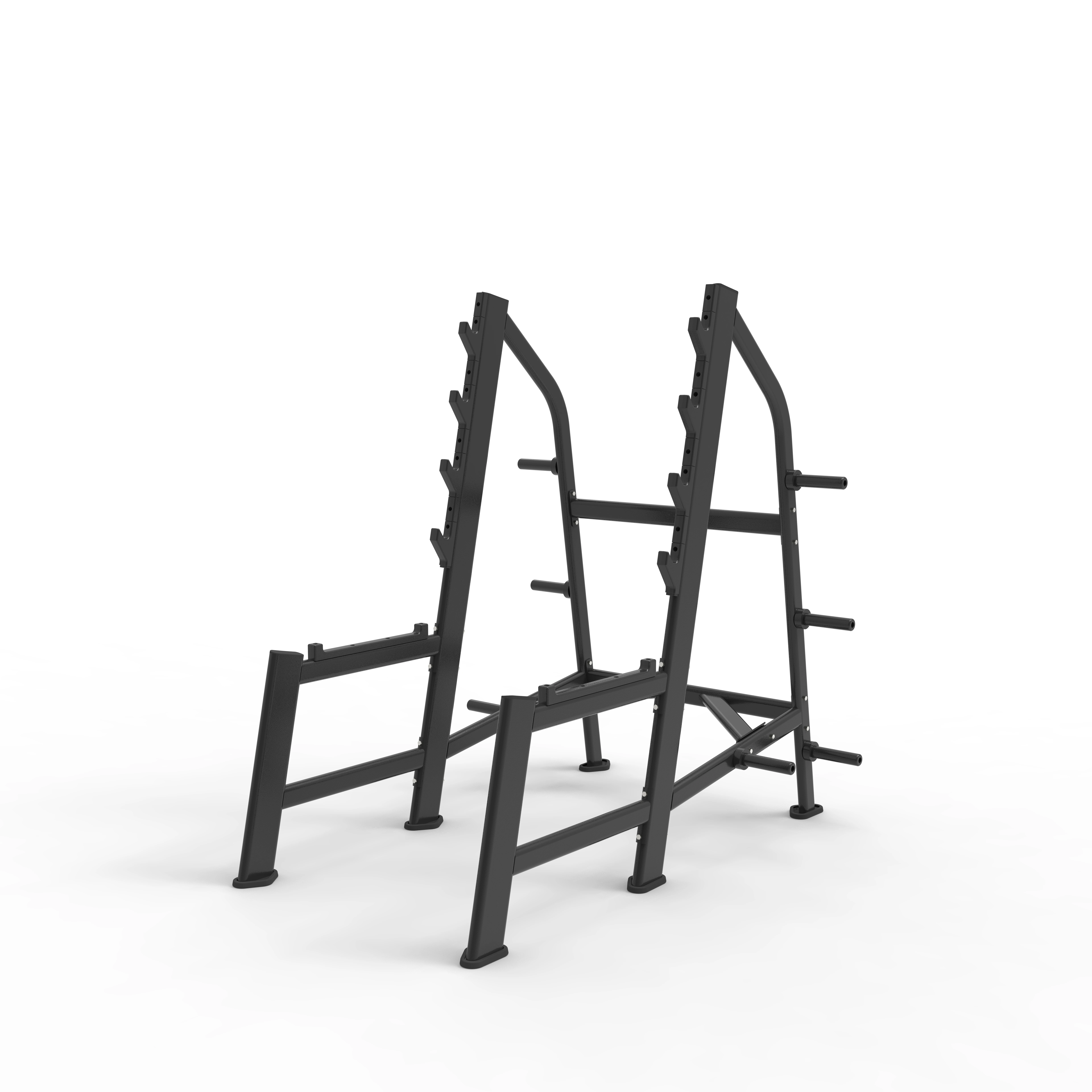 Commercial Barbell Squat Rack Strength Training Gym Fitness Equipment