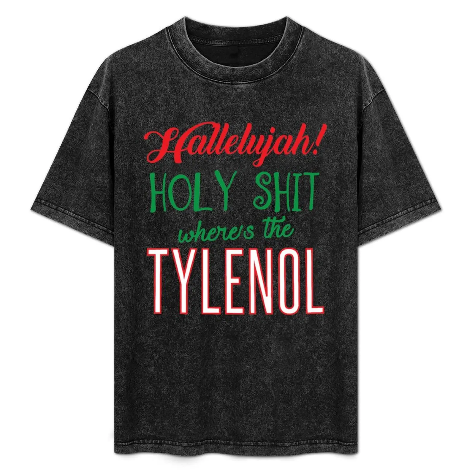 

Where's The Tylenol T-Shirt Big Size Daily Wear T-Shirt