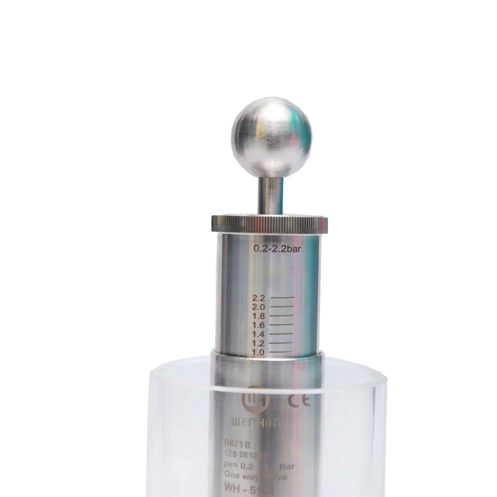 Straight Pipe Gas Pressure Reducing Exhaust Spunding Valve