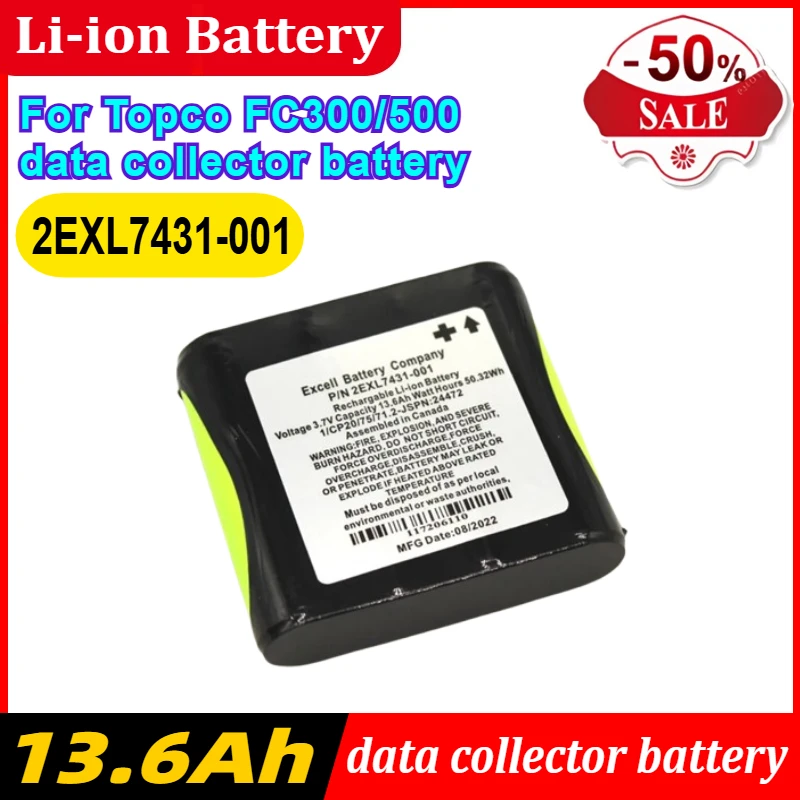 

Battery 2EXL7431-001 Compatible for FC300/500 Data Collector Brand New and High Quality Fast Shipping