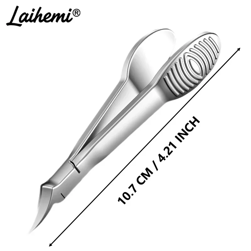 Laihemi Ultra-sharp Nail Clippers, Ergonomic Design, Non-slip Handle, Precise Trimming of Embedded Toenails and Hard Nails