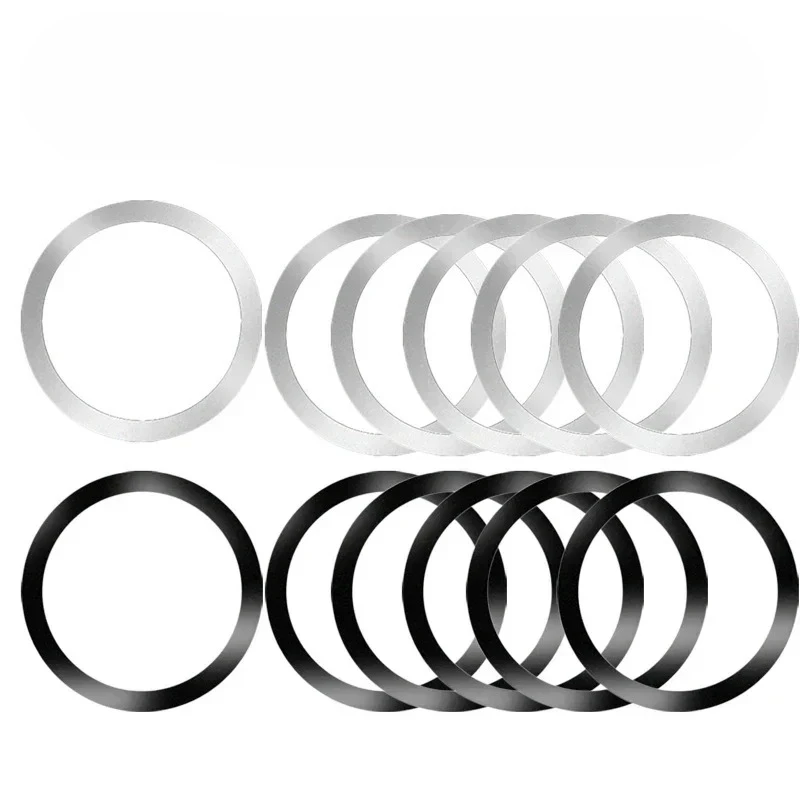 2024 Universal Magnetic Metal Plate Ring For Magsafe Wireless Charger Iron Sheet Sticker Magnet Car Phone Holder
