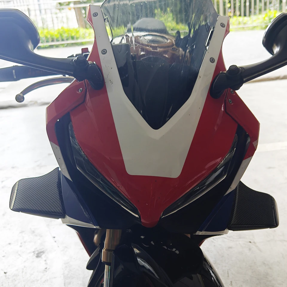 Rétroviseur Aileron Carénage Moto Universel Avec Rétroviseur Pour CBR650R R3 R1 R6 - Ailes Aérodynamiques