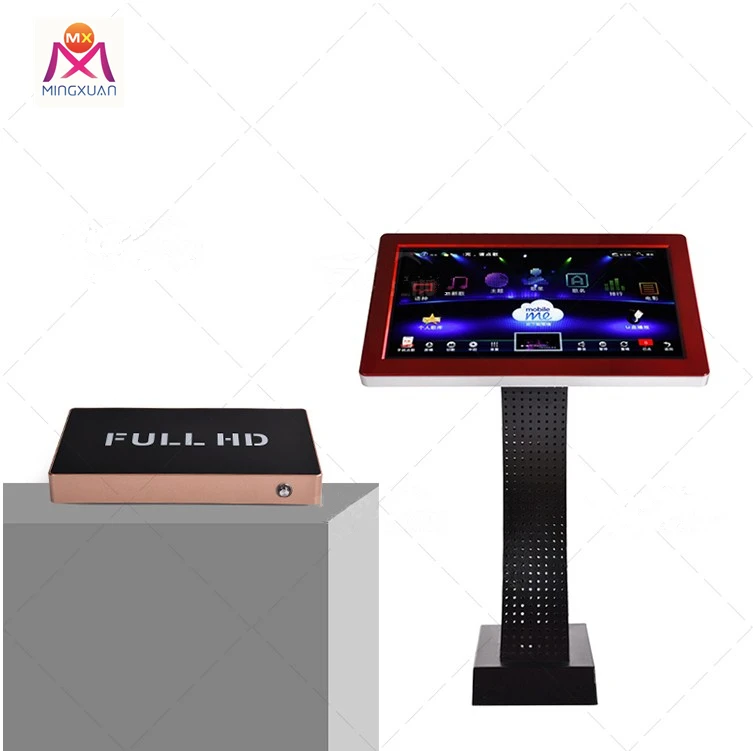 KTV Sound System Audio Caraoke Song Machine  Karaoke Speaker with Mic and Blue Tooth