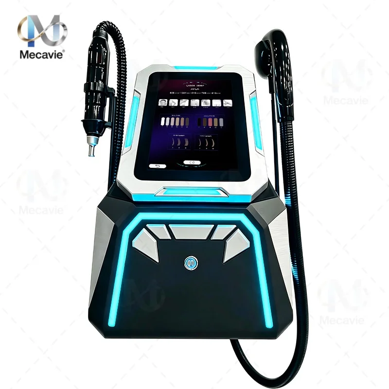 Latest New Upgrade 2 in 1 Diode Laser Beauty Machine 5-Wavelength 10Bars FAC Ice Laser Hair Removal Tattoo Remover for Salon Use