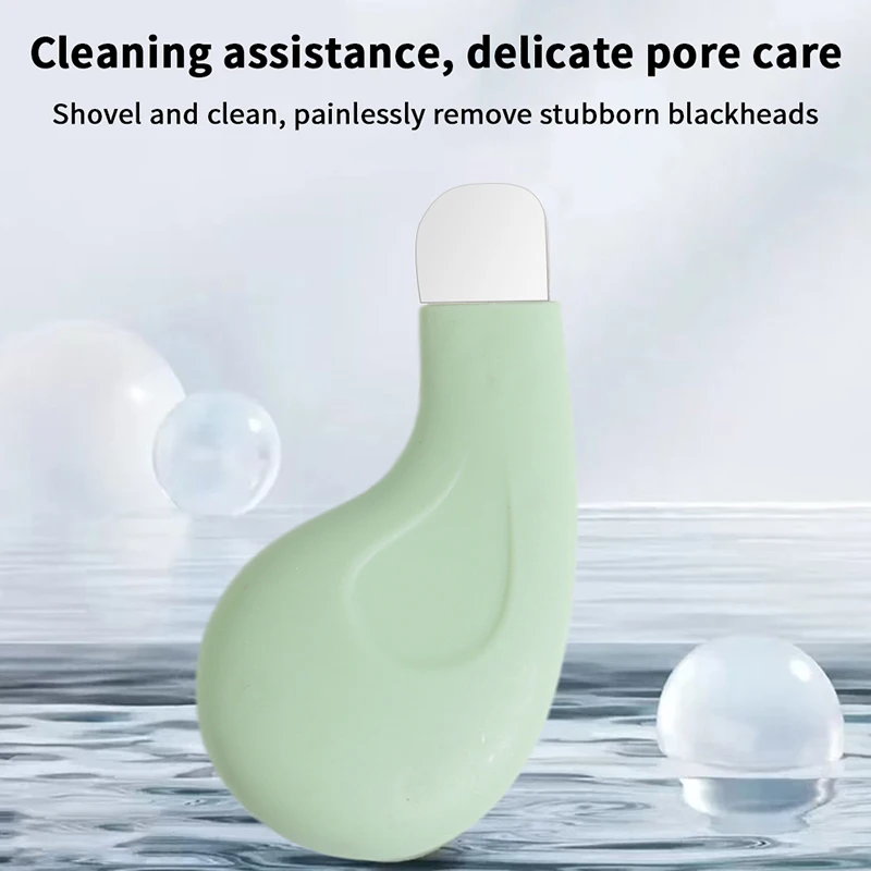Dissolvant de points blancs pour le nez, outil de soins de la peau, outil d'élimination des points noirs du visage, grattoir pour le nettoyage en profondeur, spatule pour le visage